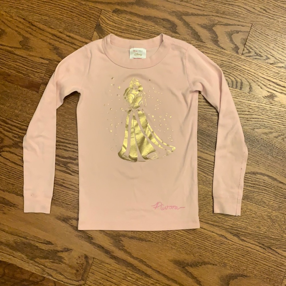 GUC Hanna Andersson Pajama Top; Size 6-7 (120 cm)